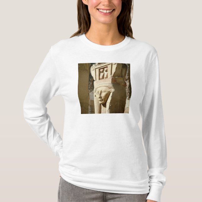 Hathor-headed column, from the Chapel of T-Shirt (Front)