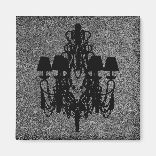 Hats n' Chandelier ~ Magnet (Front)