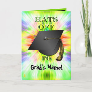 Hats Off! (Graduation Card) Card