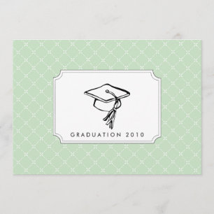 {hats off to you}  graduation invitation
