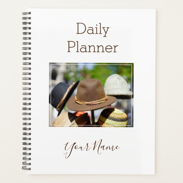 Hats Photo Daily Planner - HAMbWG (Front)