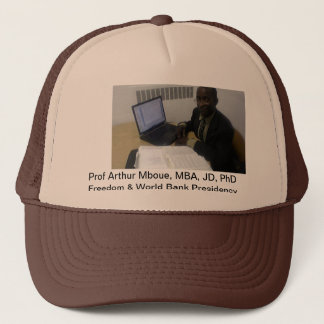 Hats, world bank presidency campaign trucker hat