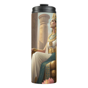 Hatshepsut The Pharaoh Queen Feminine Power in A Thermal Tumbler