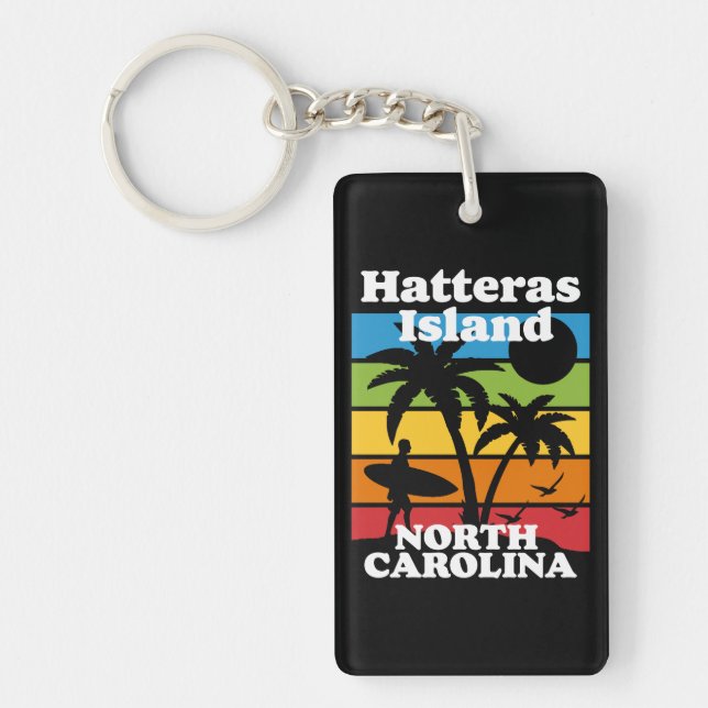Hatteras Island,North Carolina Key Ring (Front)