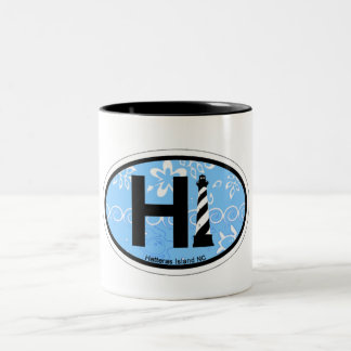 Hatteras Island. Two-Tone Coffee Mug