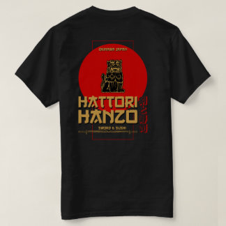 Hattori Hanzo, Japanese Culture, Samurai & Sushi T-Shirt