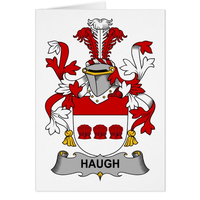 Haugh Family Crest (Front)