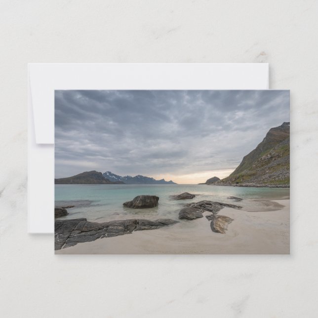 Haukland Beach Card (Front)