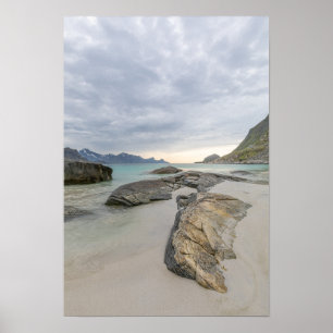 Haukland Lofoten Poster