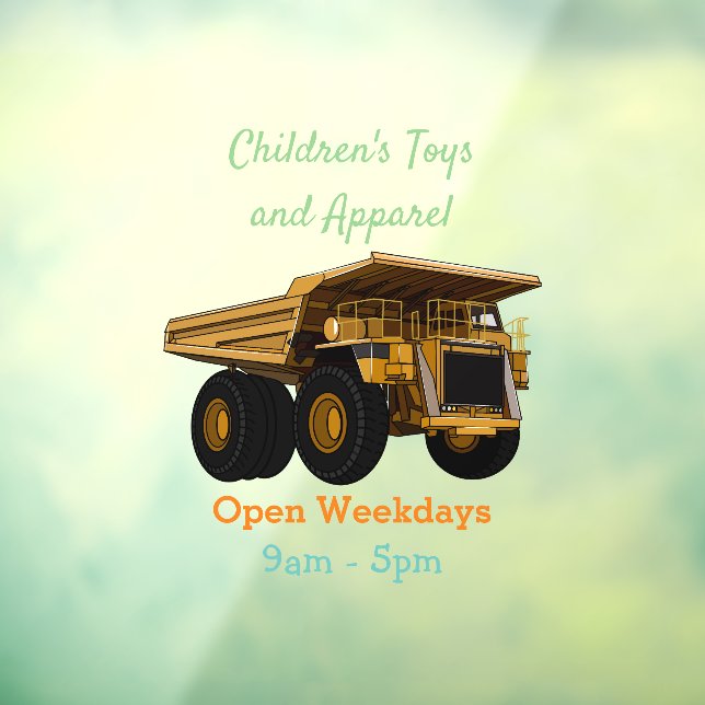 Haul truck cartoon illustration (Sheet 3)