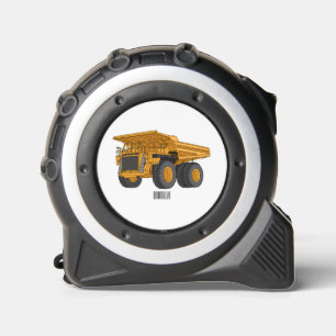 Haul truck cartoon illustration 1