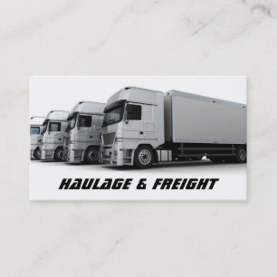 Haulage and Freight Business Card