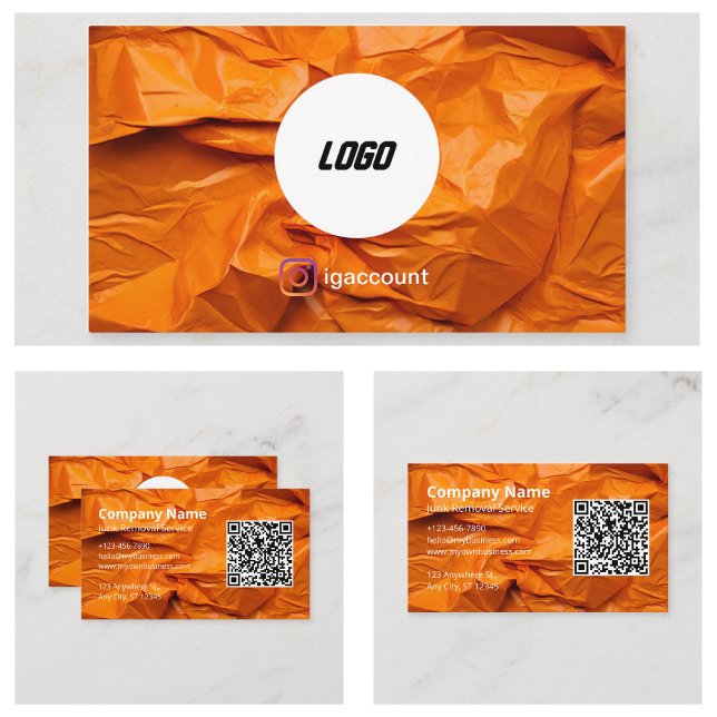 Hauling Professional Service Junk Removal Logo Business Card (Hauling Professional Service Junk Removal Logo Business Card
)