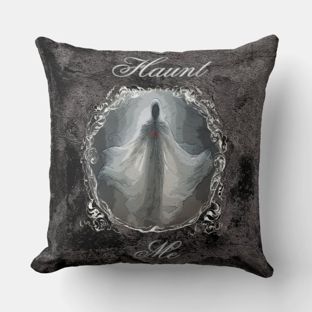 Haunt Me  Cushion (Front)