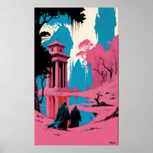 Haunt of the New Wave Knights Templar Poster