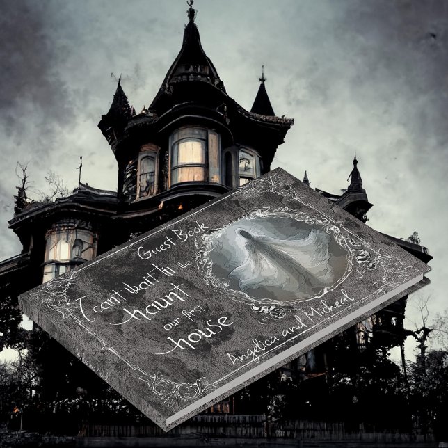 Haunt Our First House Wedding Guest Book (Creator Uploaded)