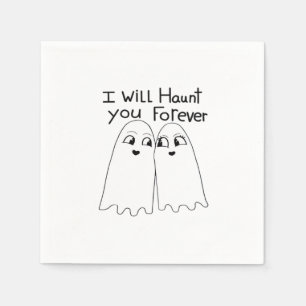 Haunt You - Till Death Do Us Classic Napkin
