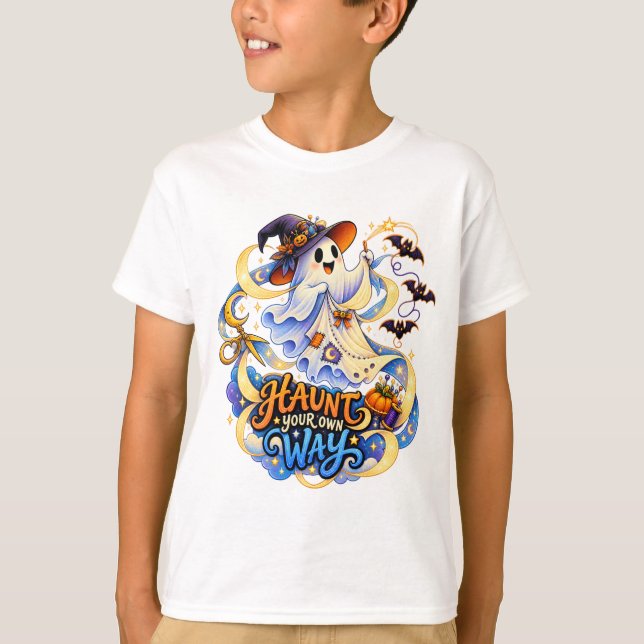 Haunt Your Own Way Ghost Tailor Tee Art (Front)