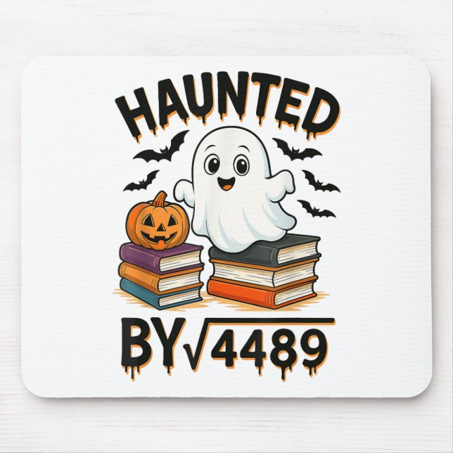 Haunted 67 Meme Six Seven 6-7 Funny Internet Joke  Mouse Pad (Front)