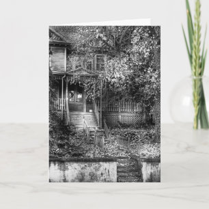 Haunted - Abandoned Holiday Card