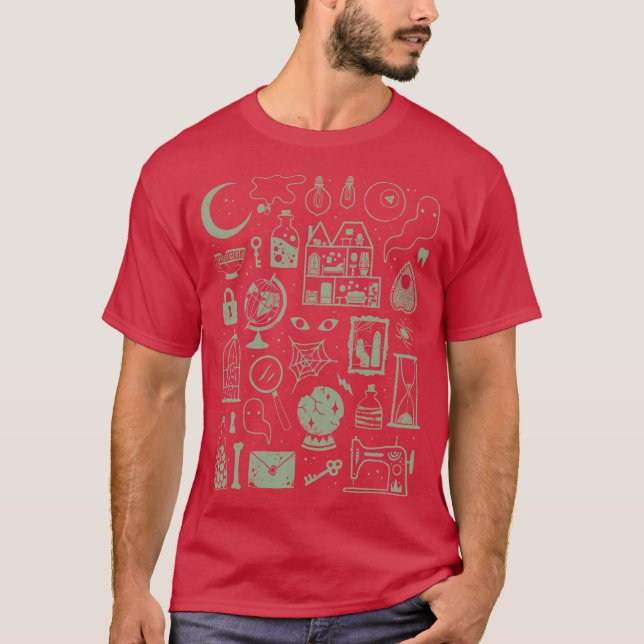 Haunted Attic Phantom T-Shirt (Front)