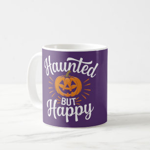 Haunted But Happy Personalised Coffee Mug