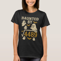 Haunted by √4489 Funny Halloween Math