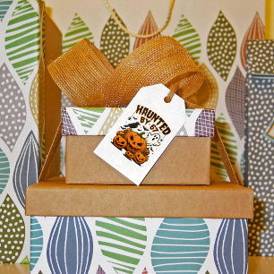 Haunted by 67 Funny Ghost And Pumpkin Halloween Gift Tags