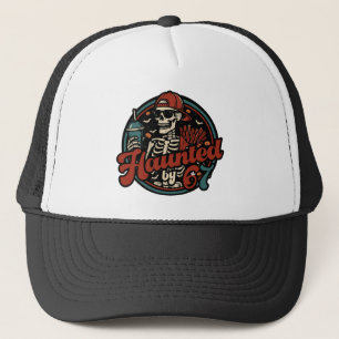 Haunted By 67 Funny Halloween Six Seven 67 Meme Trucker Hat