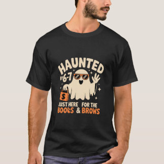 Haunted by 6-7 Funny Ghost Halloween Design T-Shirt