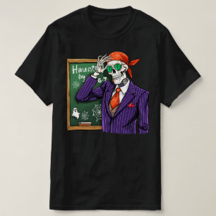 Haunted by 6-7 Funny Teacher Halloween   Six Seven T-Shirt