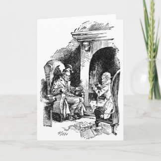 Haunted by Three Spirits Holiday Card