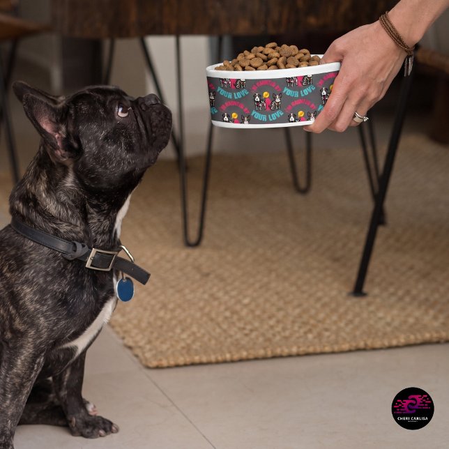 Haunted by Your Love Sugar Skull Dogs (Dinner has officially become a supernatural event. 🐶👻)