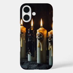 Haunted Candles Gothic Halloween iPhone 16 Case