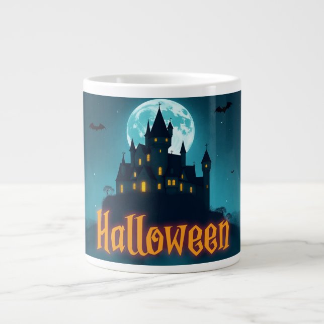 Haunted Castle Night Mug (Front)