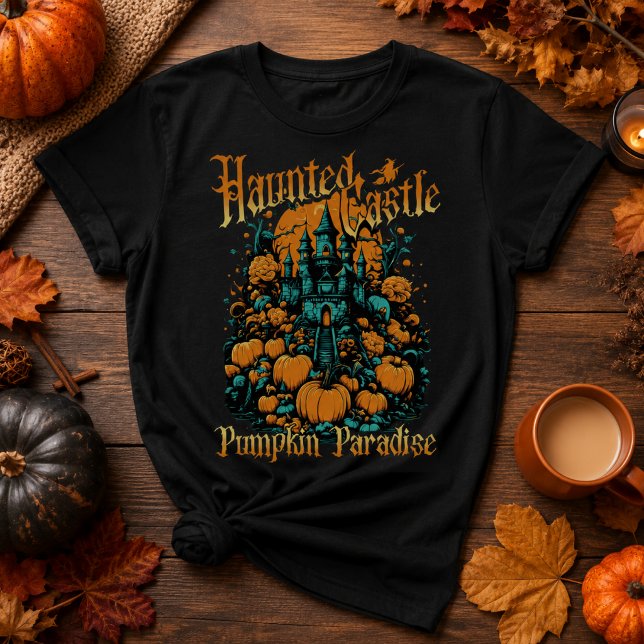 Haunted Castle — Pumpkin Paradise T-Shirt (Creator Uploaded)