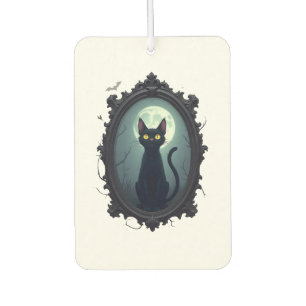 Haunted Cat Mirror Car Air Freshener