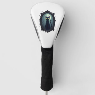 Haunted Cat Mirror Golf Head Cover