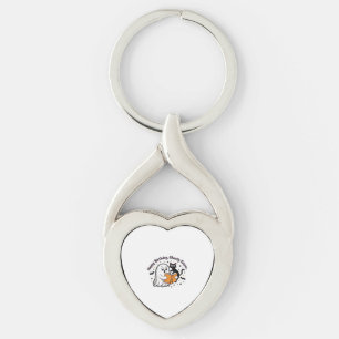 Haunted Cat Trick-or-Treaters Oversized T-Shirt Key Ring