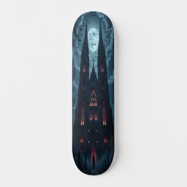 Haunted Cathedral Edition 1 Skateboard (Front)