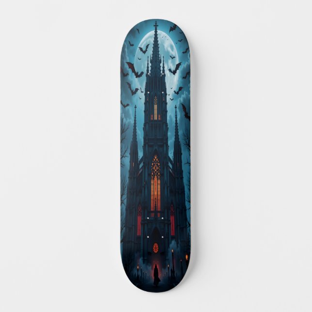 Haunted Cathedral Edition 3 Skateboard (Front)