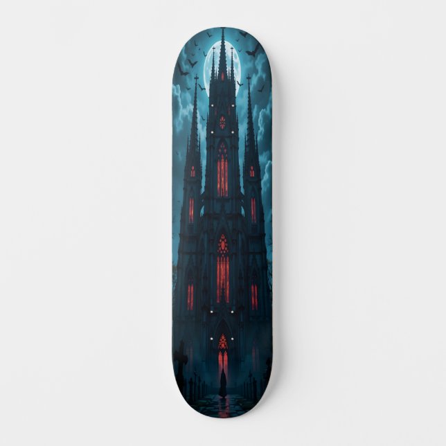 Haunted Cathedral Edition 4 Skateboard (Front)