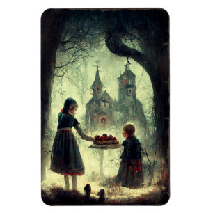 Haunted Children Magnet