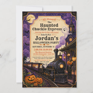 Haunted Chuckle Express Card