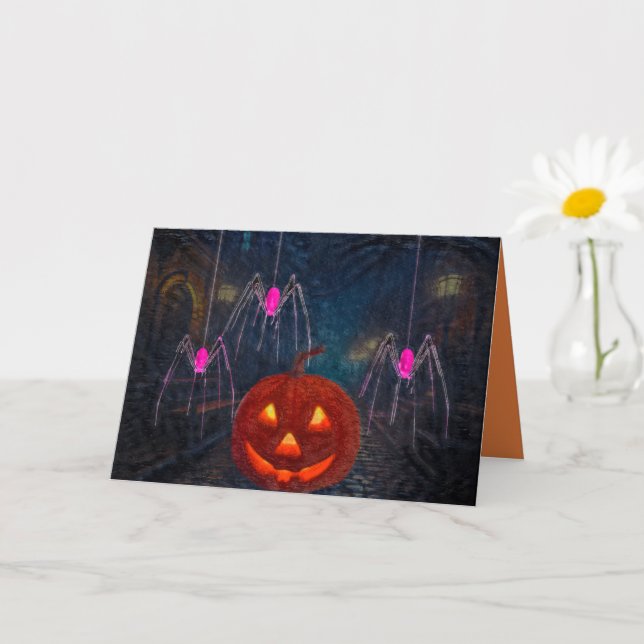 Haunted Colours  Card (Small Plant)