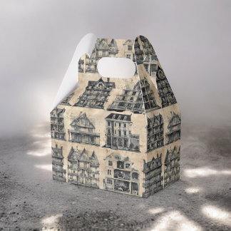 Haunted Dolls House Blueprint Favour Box