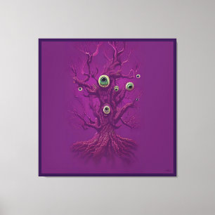 Haunted Dream Tree Canvas Print