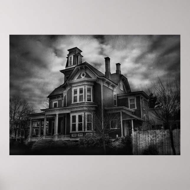 Haunted - Flemington, NJ - Spooky Town Poster (Front)