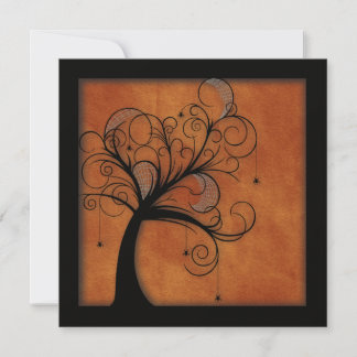 Haunted Forest 3 Wedding Invitations