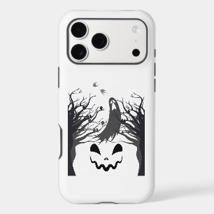 Haunted Forest Ghost Silhouette Phone Case   Dark 